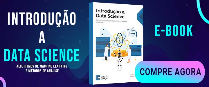 Banner do livro Introdução a Data Science